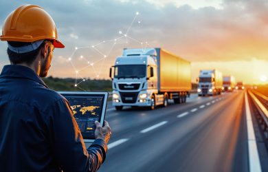 logistics-professional-overseeing-trucking-fleet logistics-professional-overseeing-trucking-fleet